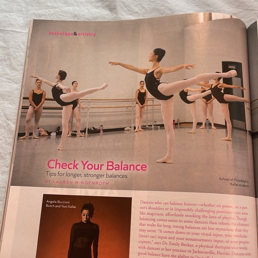Dance Move and Be Moved Magazine 3 copies Nov 2022, Dec 2022 and Jan 2023 - Picture 12 of 16